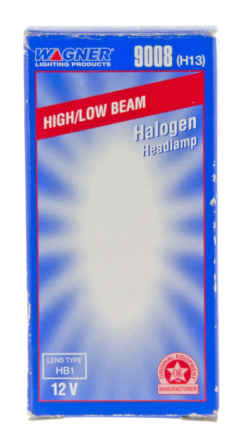 9008 – WAGNER Headlight Bulb, OE Replacement 9008 Halogen Bulb Clear Beam Color Single Boxed